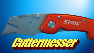 Stihl Cuttermesser Teppichmesser mit Etui 