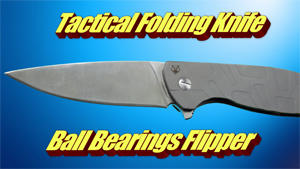 Hot Sales! Bear Tactical Folding Knife Ball Bearings Flipper