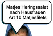 Matjes Heringssalat nach Hausfrauen Art