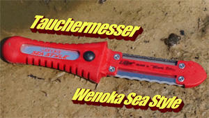 Tauchermesser Wenoka Sea Style Lazer Blade Dive Knife