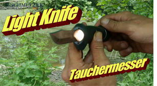 Tauchermesser mit Licht im Griff Light Knife