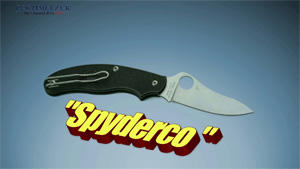 Taschenmesser Spyderco CTS BD 1 mit Drop Point Klinge