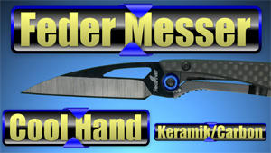 Feder Messer Cool Hand Keramik Messer