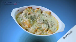 Tortellini Auflauf mit Schinken