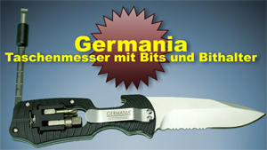 Taschenmesser Germania mit Bits und Bithalter 