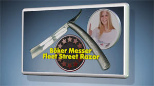 Bker Messer Fleet Street Razor