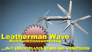 Leatherman Wave Multifunktionswerkzeug Taschenmesser